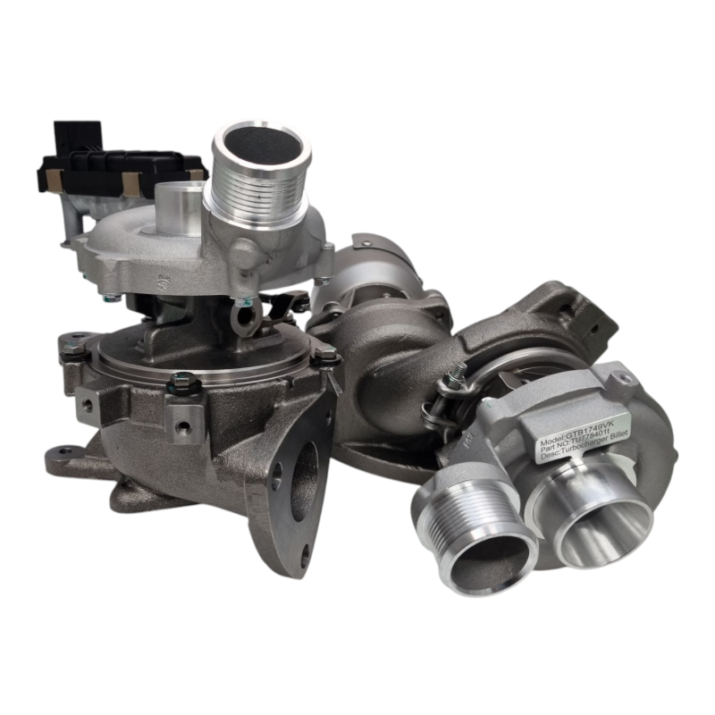 Set turbocompressore Land-Rover Discovery TDV6 3.0 Upgrade + kit guarnizioni ...