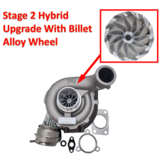 Aggiornamento turbocompressore ibrido Stage 2 Audi A4 A6 A8 / VW Passat B5...